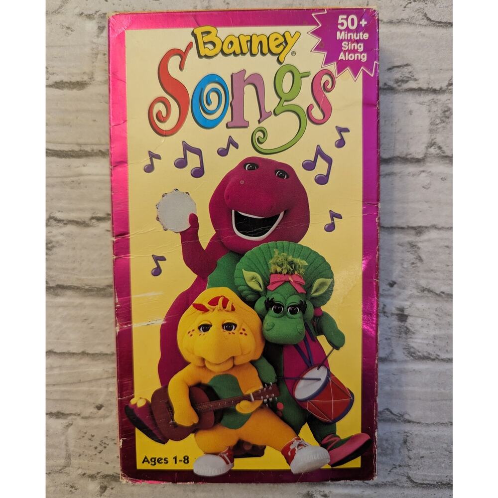 Barney Songs VHS Tape